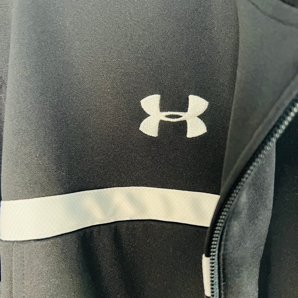Under Armour Allseasongear Campus Warm Up Jacket Black Size XL - Picture 7 of 11